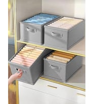 4'lü Gardrop Düzenleyici Organizer Set