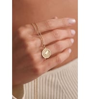 Kişiye Özel 925 Ayar Gümüş Minimal Kuş Figürlü Kolye (Gold)
