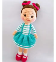 Şirin Bebek Amigurumi Organik Oyuncak