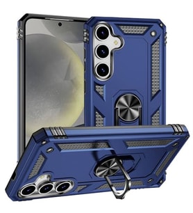 Coverzone Galaxy S24 ile uyumlu K?l?f Z-Vega Shockproof Standl? Y�z�k Tutuculu Mega Case Kapak