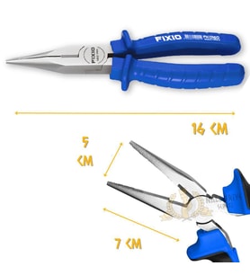 Fixio Profesyonel Kargaburun 160 mm. (Mavi)