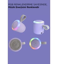 Torima D24 Mor SD/USB Girişli Taşınabilir Bluetooth Hoparlör