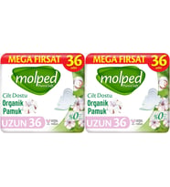 Molped Pure&Soft Hijyenik Ped Uzun 72 (2PK*36) Adet Mega Pk