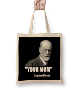 Your Mom Freud Bez Çanta Uzun Saplı