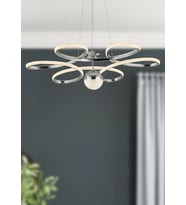 Goldia Sarkıt Led Avize - 3 Farklı Renk Seçenekli Şık Sarkıt Led Avize (Krom)