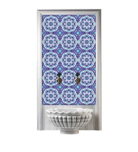 Armada Çini 60x100 Cm Ac 92 Osmanlı Serigraf Türk Hamamı Pano