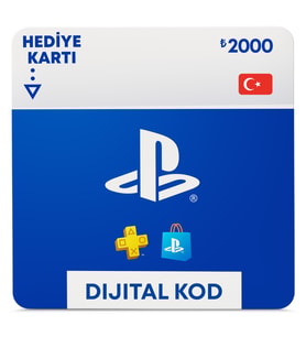 Sony PlayStation 2000 TL Hediye Kartı