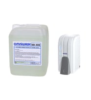 Omniwash SD-400 5000 ml Köpük El Sabunu ve 500 cc Dispenser Seti Beyaz