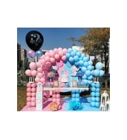 cinsiyet mavi pembe balon set parti 30 adet