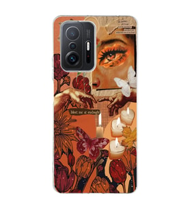Xiaomi Mi 11T - 11T Pro Uyumlu Eller Tablosu Aesthetic Tasarımlı Şeffaf Telefon Kılıfı