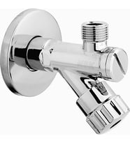 NSK FİLTRELİ ARA MUSLUK KROM N2512402 (B.Beyaz)