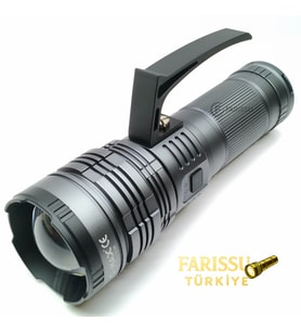 PS-4100 Profesyonel Şarj Edilebilir El Feneri 180W 18000 Lumen Type-C Powerbank Özellikli