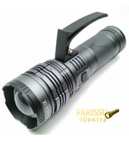 PS-4100 Profesyonel Şarj Edilebilir El Feneri 180W 18000 Lumen Type-C Powerbank Özellikli