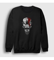 Presmono Unisex Siyah Rage Kratos God Of War Sweatshirt 410728tt