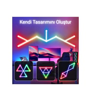 Shaped Rod Şekil Verilebilir ARGB Led Çubuk 12 Li