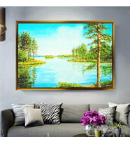 Altın Çerçeveli dekoratif tablo a226 (Gold)