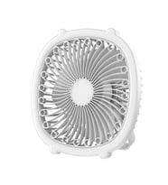 Powermaster PM-21882 Işıklı Masa Üstü Şarjlı Fan Vantilatör