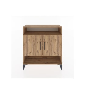 Arges Şifonyer 3 Raflı 2 Kapaklı 88x30x96 Çam-Çam