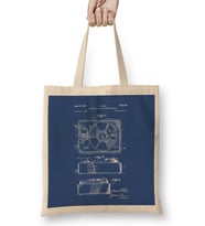 Record And Picture Player Patent Blueprint R M Like Bez Çanta Uzun Saplı