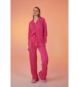 Markano Comfy Pantolon Pembe
