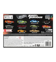 Hot Wheels JCT92 Fast and Furious 10-pack