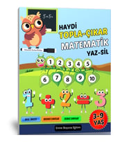 Haydi TOPLA-ÇIKAR Yaz Sil Kitabı