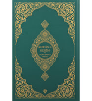 Kuranı Kerim ve Açıklamalı Karşılıklı Meali Orta Boy (Yeşil)