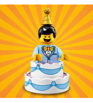 Lego 71021 Minifigure Series 18 - 10 Birthday Cake Guy (Çok Renkli)