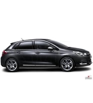 Citroen C4 Uyumlu Hatchback Kapı Koruma Çıtası Krom 2010-2020