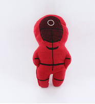 SQUİD GAME PELUS BEBEK DAİRE 35cm (Kırmızı)