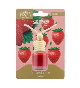 Çilek Kokusu 8 Ml Araba Kokusu Cam Şişe