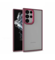 Lexroo Galaxy S22 Ultra Kılıf Flora Kılıf - Kırmızı