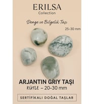 Sertifikalı Hint Akik Taşı Kütle 25–30 mm Arjantin Menşeli Denge ve Bilgelik Taşı (Çok Renkli)