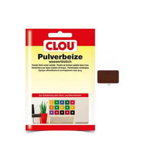 Suda Çözülen Oksit Toz Ahşap BoyasıCLOU Oksit Toz Boya Nr:165 Koyu Meşe 12gr