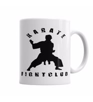 Karate Fight Club Kupa Bardak Porselen
