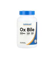 Nutricost Ox Bile 500 Mg 120 Kapsül