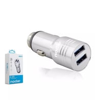NODAR ND1075 Metal Gövde Çift USB Girişli 3.4A Araç Şarj Adaptörü