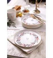 Kütahya Porselen Kütahya Porselen Bone Joy 4 Parça 19 Cm Pasta Tabağı