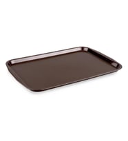 Plastport  Servis Tepsisi - Kahverengi 27x36 cm