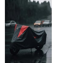 Motosiklet Brandası Lüx Premium Paraşüt Kumaşı Kalın Uzun Ömürlü Motor Branda L Beden