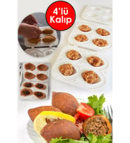 Pazariz 4'lü Pratik Içli Köfte Kalıbı