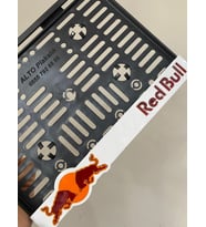 RedBull Özel Tasarım 3D Motosiklet Pleksi Plakalık