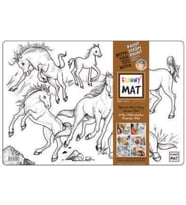 Funny Mat - Atlar 33,5x48cm