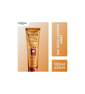 Loreal Paris Elseve Mucizevi Yağ Saç Güzelleştirici Krem 150 ml (Kuru ve Sert Saçlar)