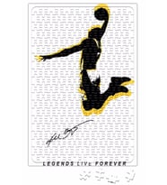 Kobe Bryant Legend Live Forever Puzzle 240 Parça Yapboz