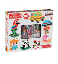 03 616 Pixel 3D Bloklar 1750 Parça -Pilsan