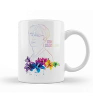 Bts Kim Seokjin Manga With Flowers Army Kpop Kupa Bardak Porselen