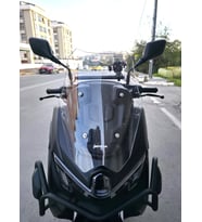 MOTOCAM Yamaha Nmax Ön Cam 2025-2026 Model 43cm Şeffaf Renkli SPORTİF