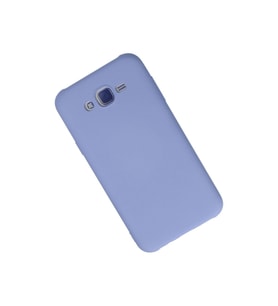 Samsung Galaxy J7 Kılıf Nano İçi Kadife Silikon - Lila