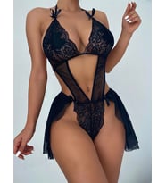 HotFlirt NL 3238  Gecelik (Siyah)